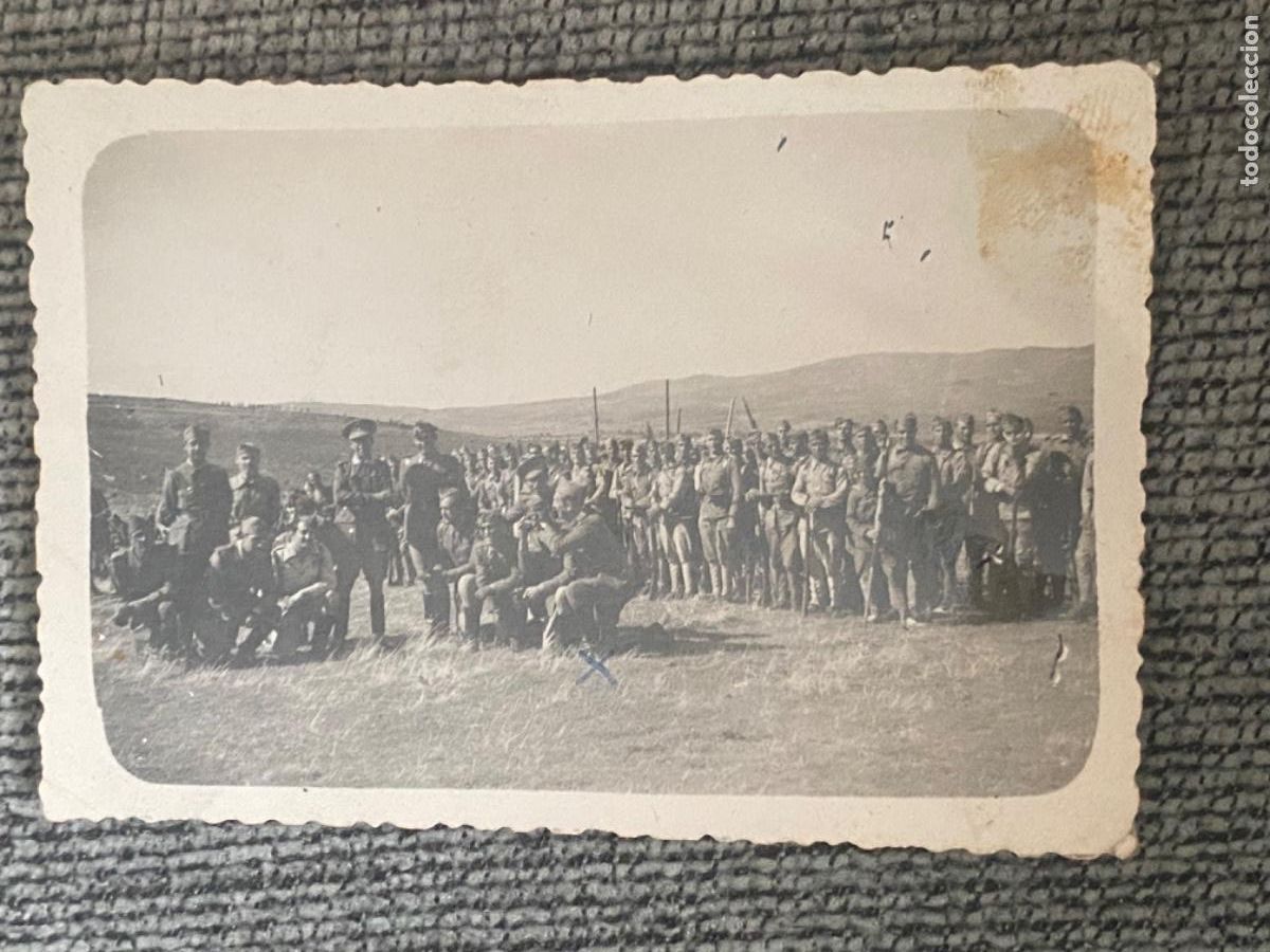 Militaria: ANTIGUA FOTOGRAF&Iacute;A INSTRUCCI&Oacute;N MILITAR EPOCA GUERRA CIVIL