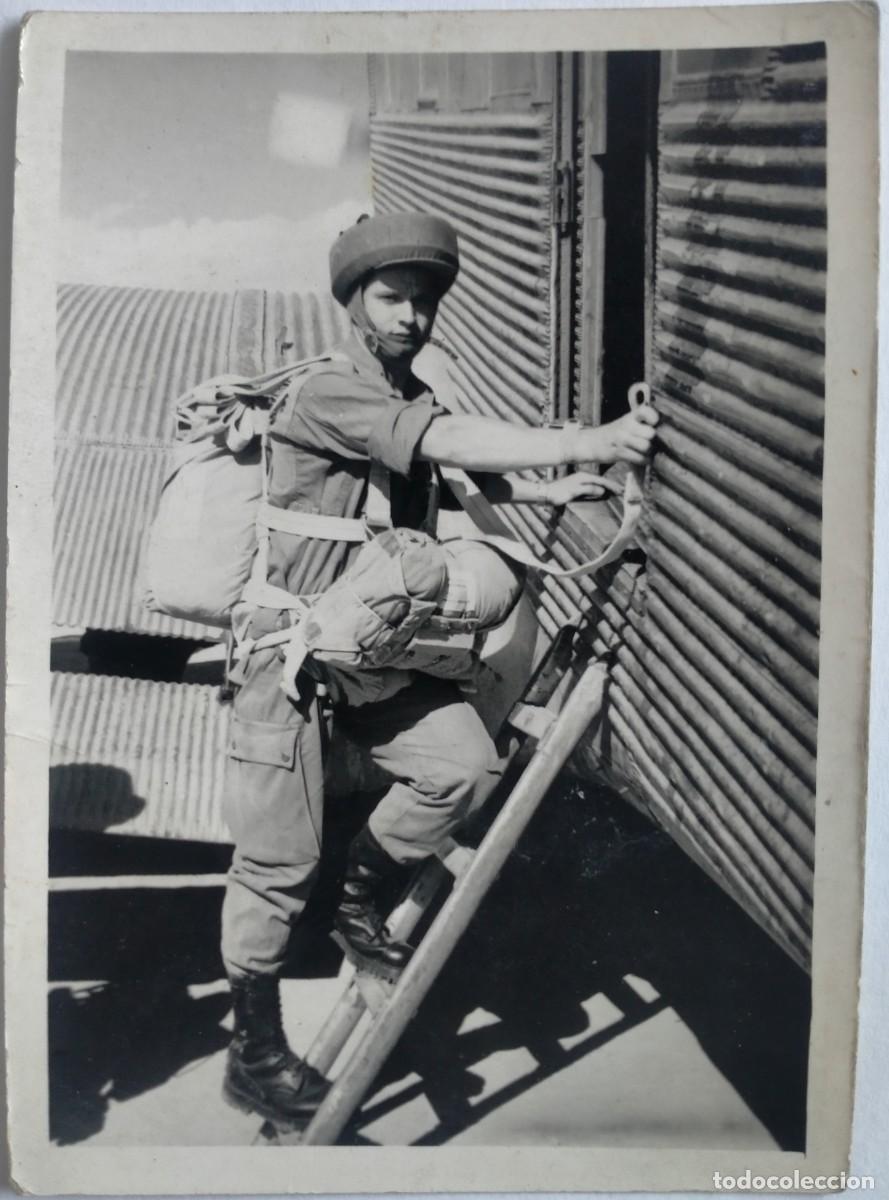 Militaria: FOTOGRAF&Iacute;A PARACAIDISTA ESPA&Ntilde;OL, A&Ntilde;OS 50