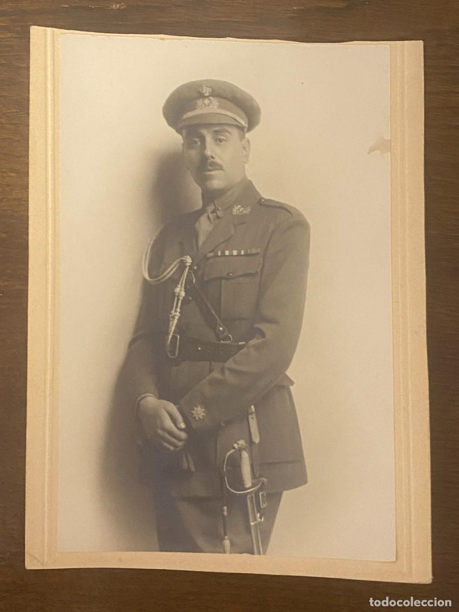 Militaria: FOTOGRAFIA DE COMANDANTE DE SANIDAD, MIDE 19,5 X 14,5 CMS.