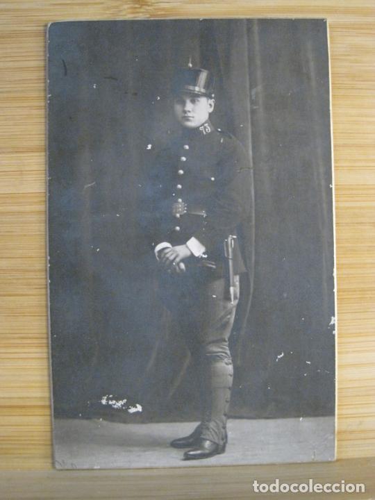 Military Antiques: POLICIA MILITAR-FOTOGRAFIA ANTIGUA-ALMACENES EL SIGLO-BARCELONA-VER FOTOS-(102.773)