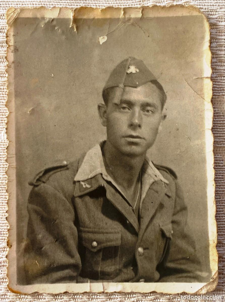 Militaria: FOTOGRAFIA DE SOLDADO DE AVIACION, MIDE 8 X 5,5 CMS.