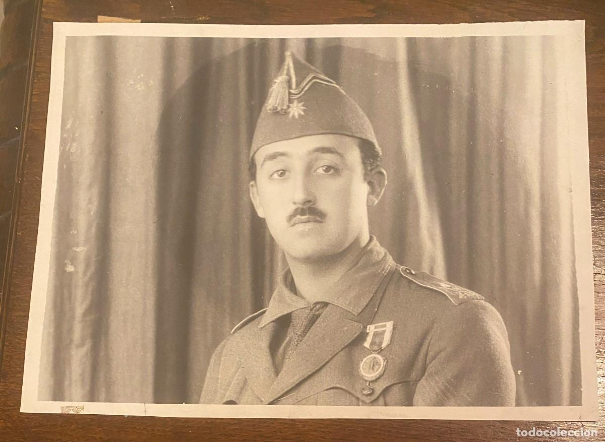 Militaria: FOTOGRAFIA DEL GENERALISIMO FRANCO, CUANDO FU&Eacute; ASCENDIDO A COMANDANTE, 29 DE JUNIO DE 1916, FOTO DE