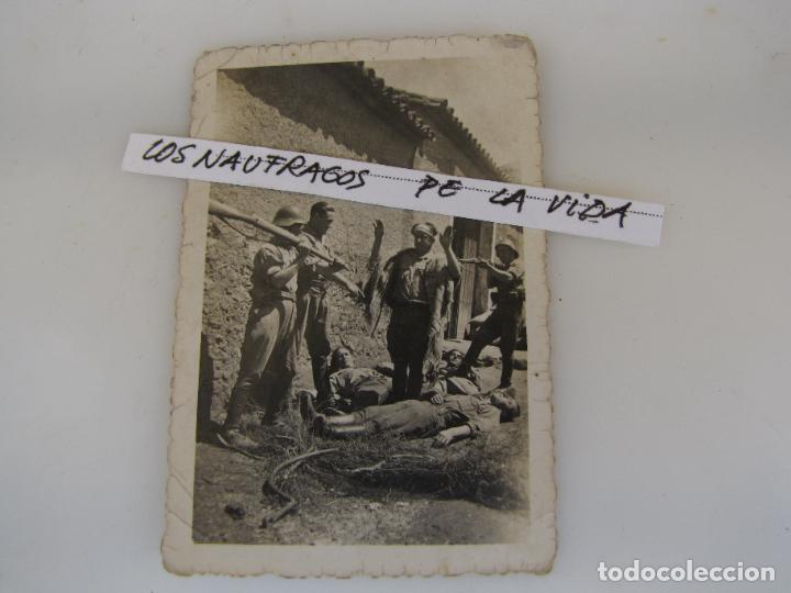 Militaria: 72.- Ejecuci&oacute;n. Detenci&oacute;n. Muertos. Guerra Civil