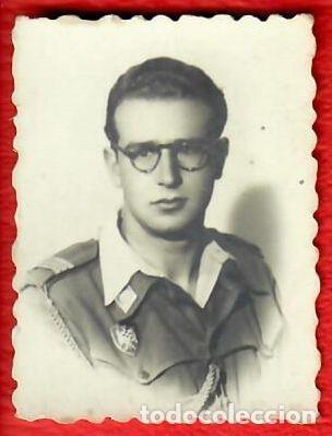 Militaria: A&ntilde;o 1944 - Fotografia de carnet oficial de Milicias universitarias - SEU