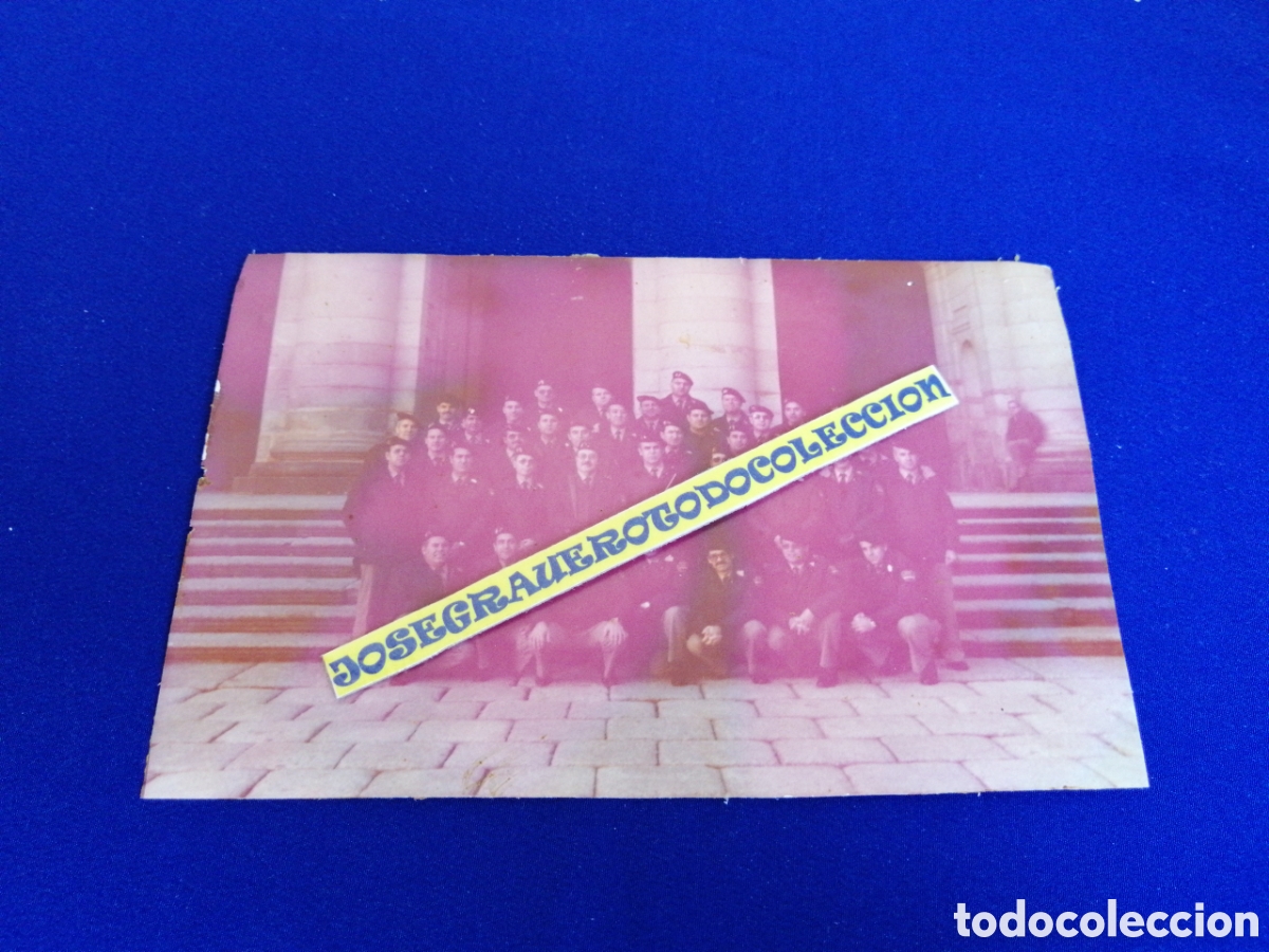 Militaria: POLIC&Iacute;A NACIONAL - CURSO DE TENIENTE - EL ESCORIAL - UNIFORME MARRON POLIC&Iacute;A NACIONAL FOTOGRAF&Iacute;A