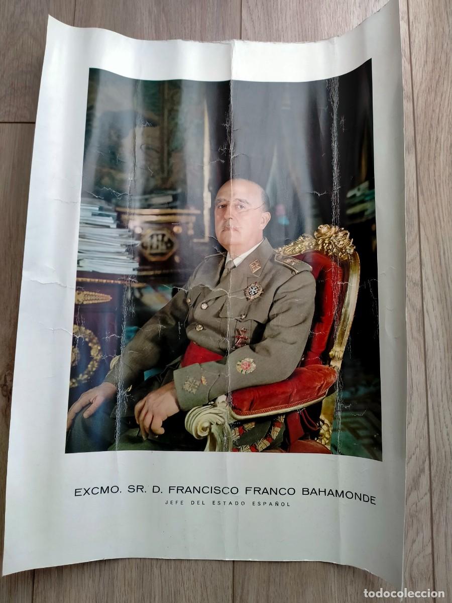 Militaria: LAMINA FOTO DE FRANCO