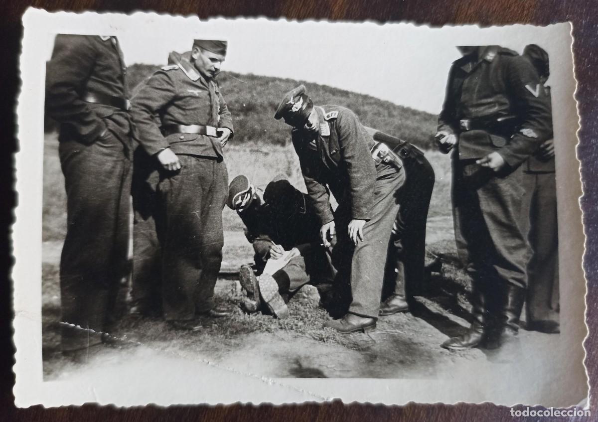 Militaria: Fotograf&iacute;a Original suboficiales y oficiales alemanes (III Reich Hitler- Nazi- Alemania) WWII