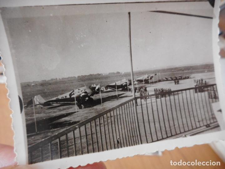Militaria: ANTIGUA FOTOGRAFIA AEROPUERTO MILITAR. A&Ntilde;OS 40?