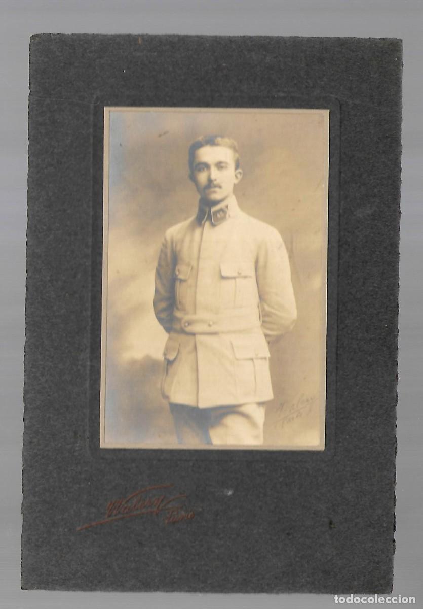 Militaria: E200- ANTIGUA FOTOGRAFIA DE UN MILTAR DE ALTA GRADUACION- FOTO WALERI - PARIS