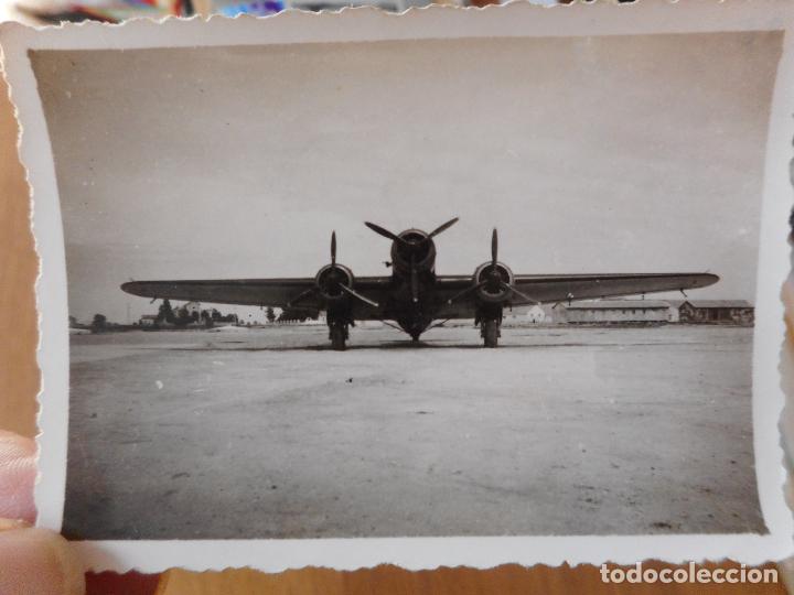 Militaria: ANTIGUA FOTOGRAFIA DE AVION MILITAR A&Ntilde;OS 40?