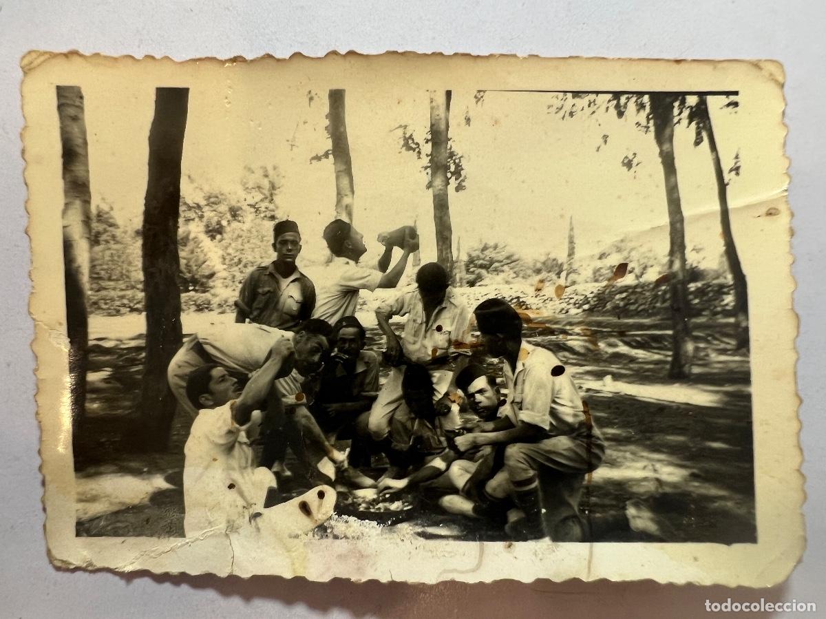 Military Antiques: FOTOGRAFIA ORIGINAL. SOLDADOS REGULARES MELILLA