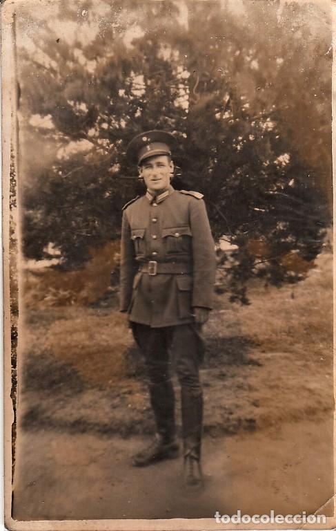 Militaria: Militar argentino, foto minutero mediados del siglo XX - CLC