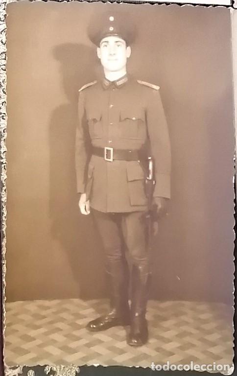 Militaria: Militar argentino, foto estudio mediados siglo XX - CLC