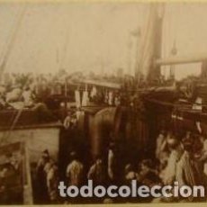 Militaria: 1896 VAPOR SANTIAGO. FOTOGRAFÍA MILITAR TROPAS A CUBA (VALPARAÍSO A LIVERPOOL)