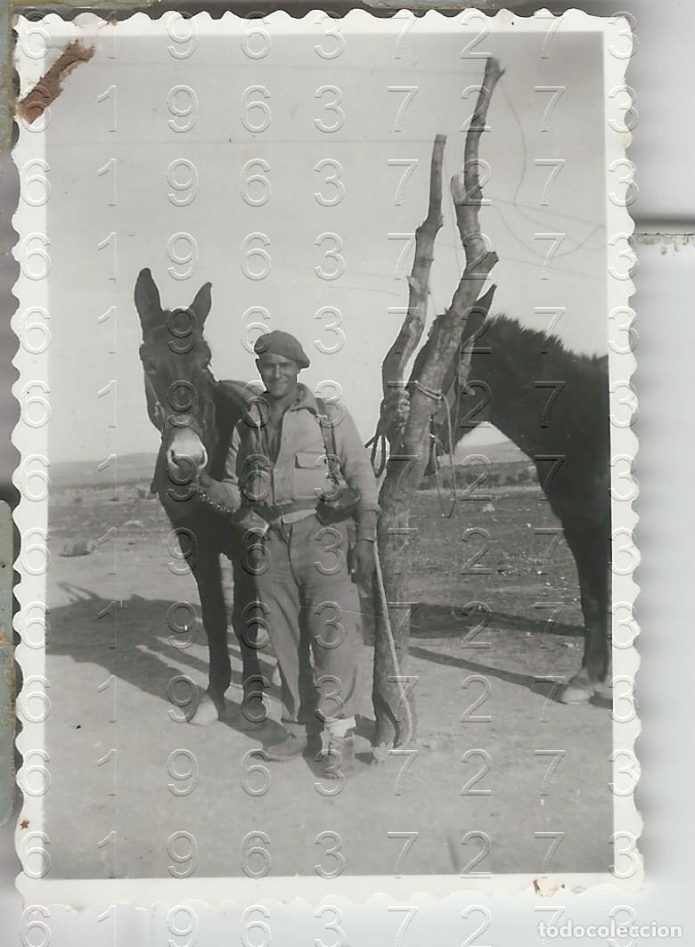 Militaria: PE&Ntilde;ARROYA CORDOBA GUERRA CIVIL 1937 ARCHIVO JAVIER VELASCO HERNADEZ FOTOGRAFIA UNICA 8X6 L21