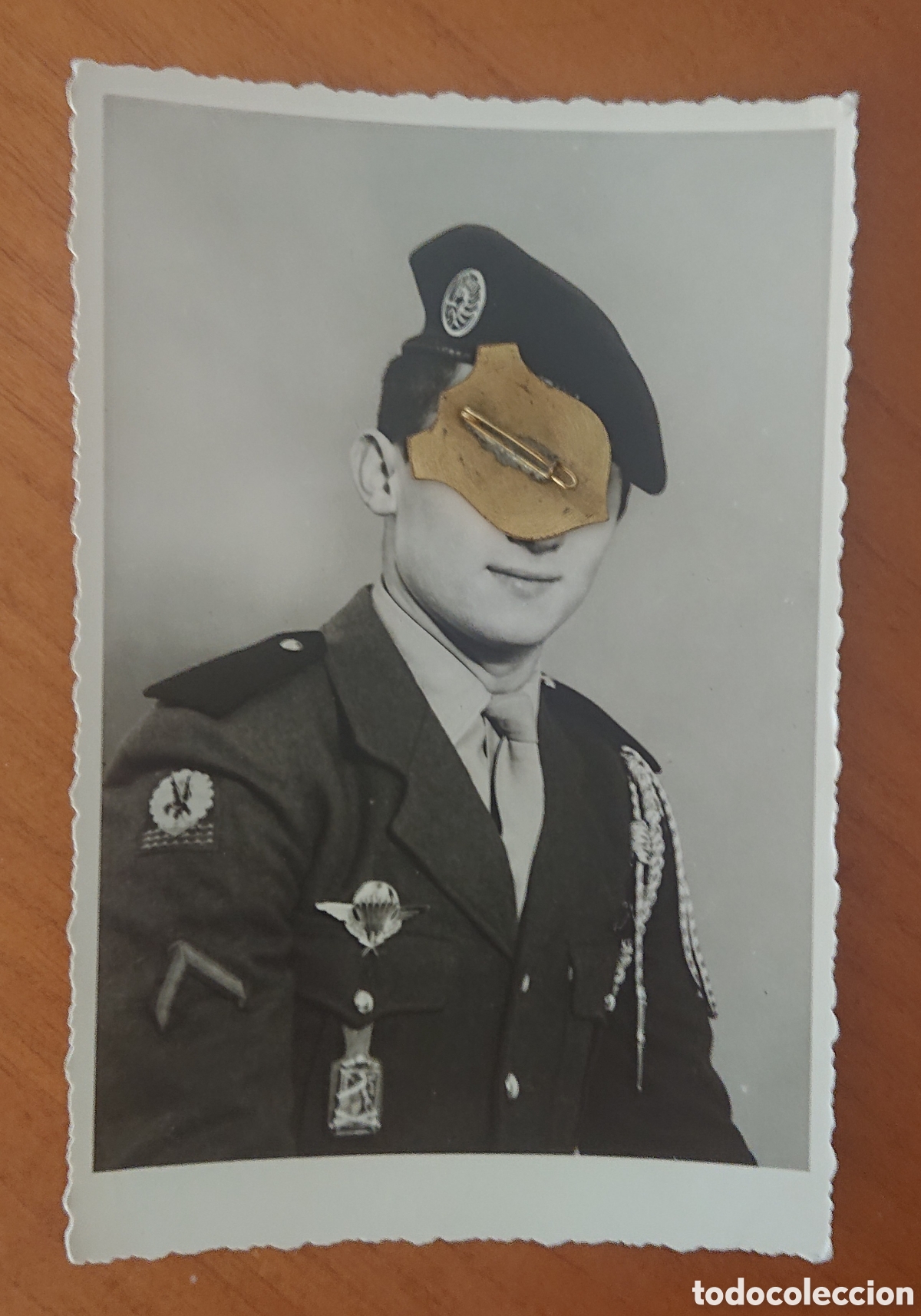Military Antiques: Bripac foto de paracaidista a&ntilde;o 1967 original, ved foto aviaci&oacute;n