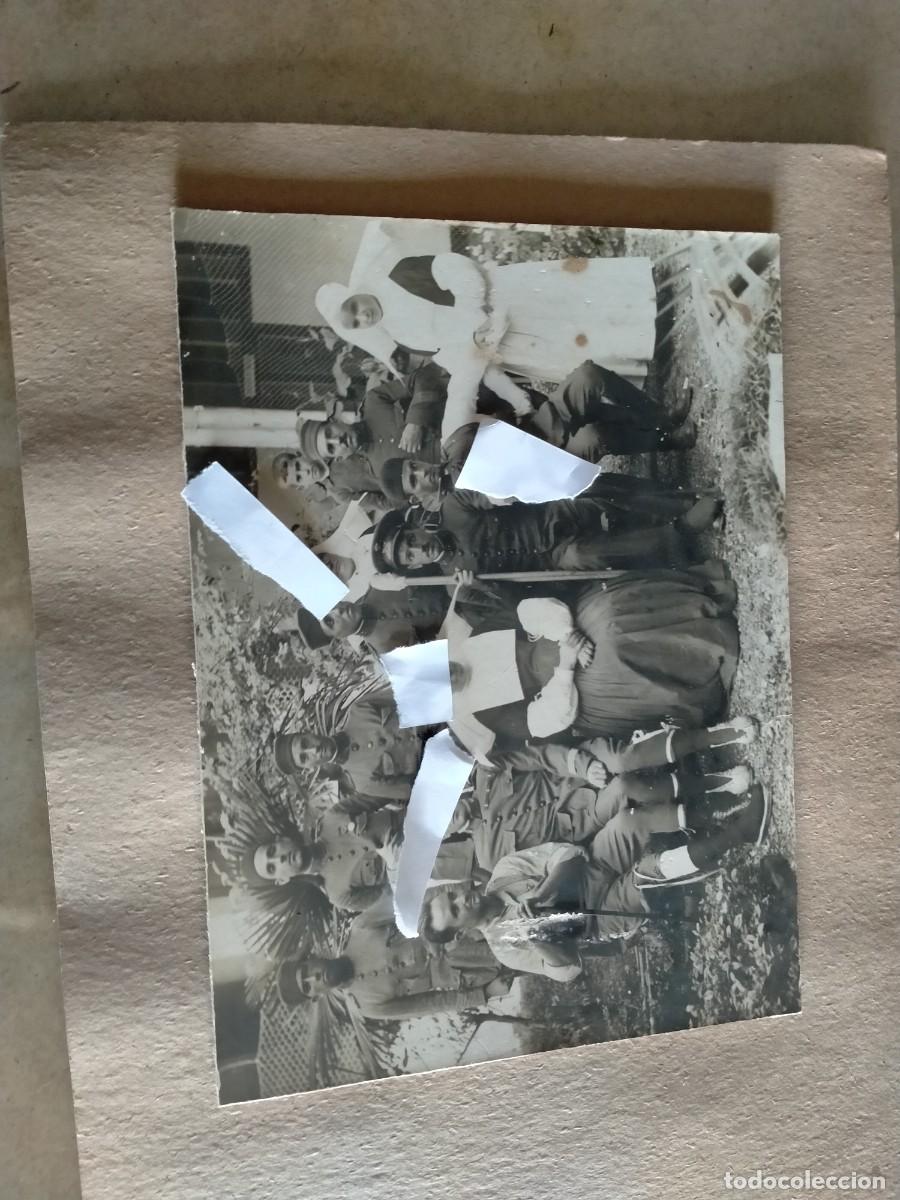 Militaria: foto militar heridos marruecos -hospital de malaga cartone