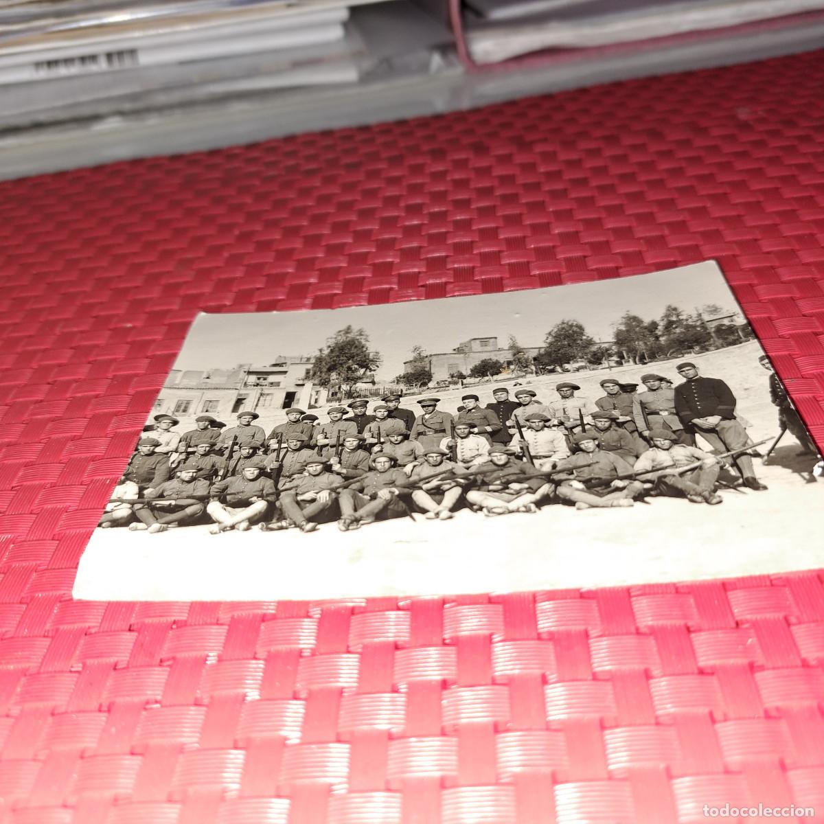 Militaria: REGIMIENTO CARTAGENA 70 - FOTOGRAF&Iacute;A ORIGINAL - M&Aacute;S DE 100 A&Ntilde;OS