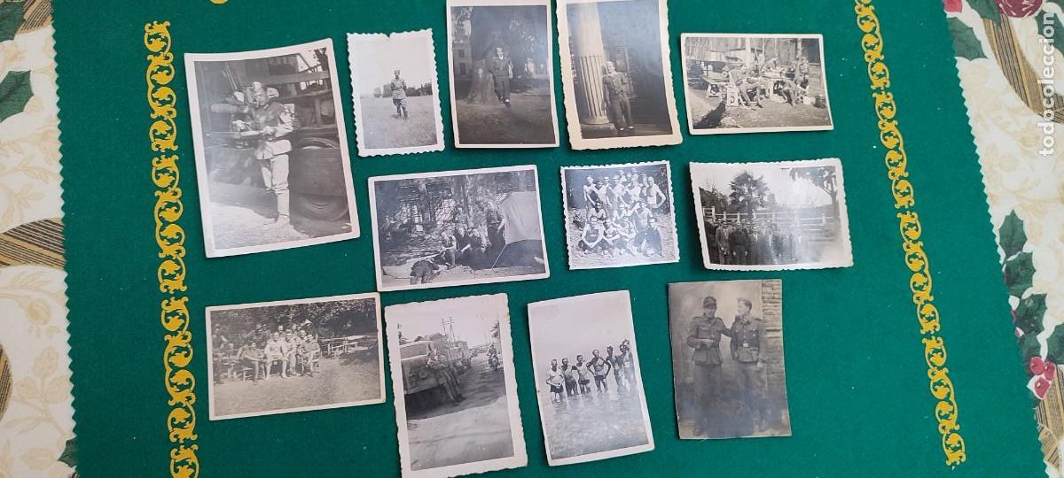 Militaria: Lote fotograf&iacute;as alemanas guerra mundial