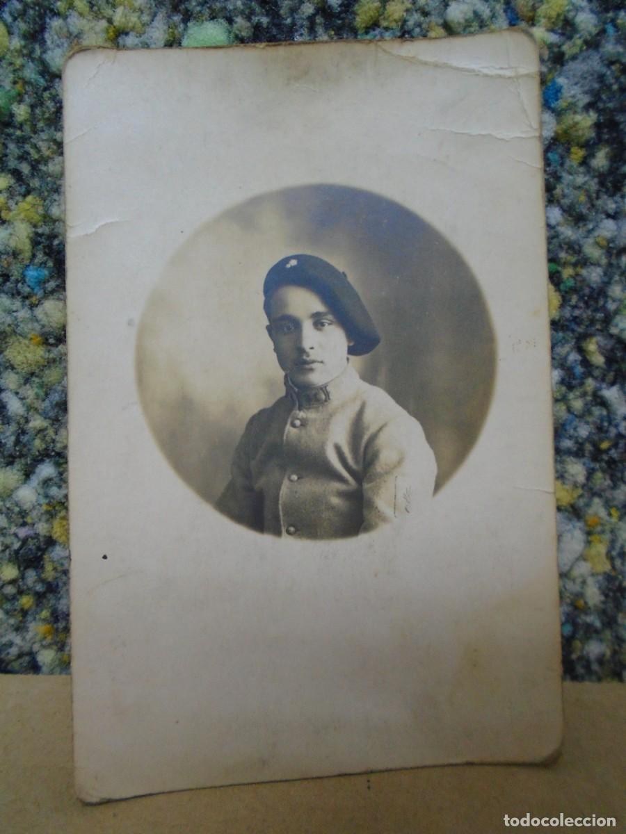 Military Antiques: ANTIGUA FOTOGRAFIA MILITAR EJERCITO ESPA&Ntilde;OL. SOLDADO DE ARTILLERIA.C.A.1920.