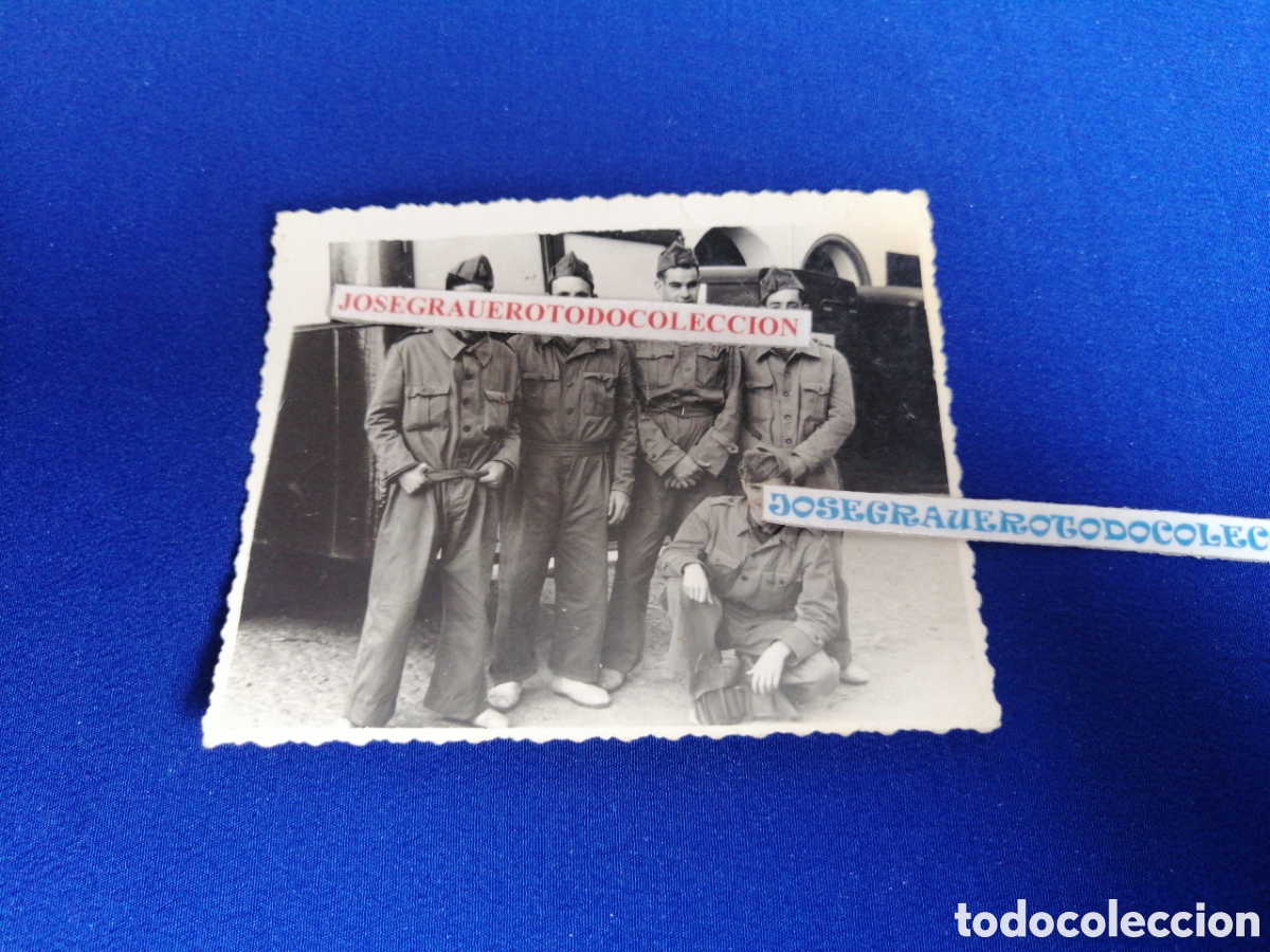 Militaria: SOLDADOS EJ&Eacute;RCITO ESPA&Ntilde;OL FOTOGRAF&Iacute;A ANTIGUA