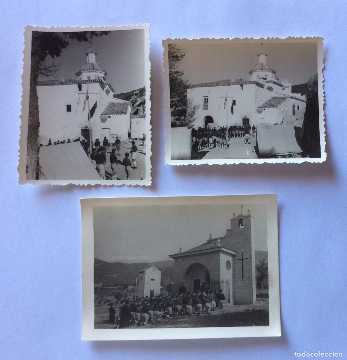 Military Antiques: 3 FOTOGRAF&Iacute;A FALANGE FRENTE DE JUVENTUDES OJE O.J.E. ORACI&Oacute;N