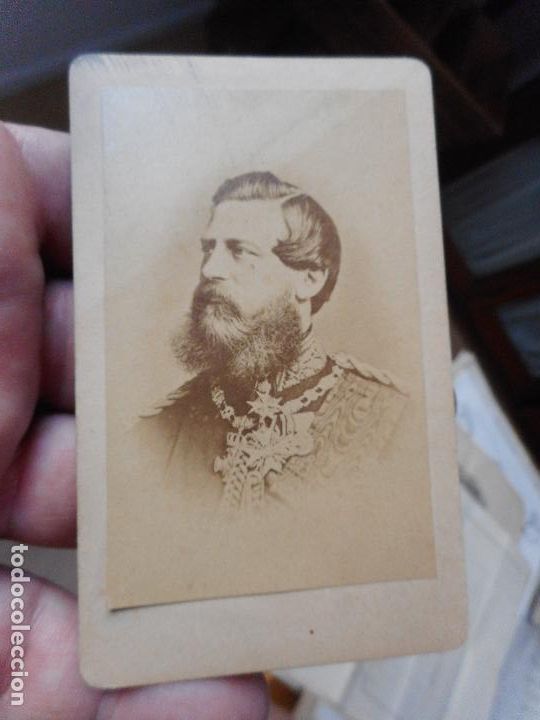 Military Antiques: ANTIGUA FOTOGRAFIA EMPERADOR KAISER FEDERICO III ALEMANIA PRUSIA. ALBUMINA SIGLO XIX