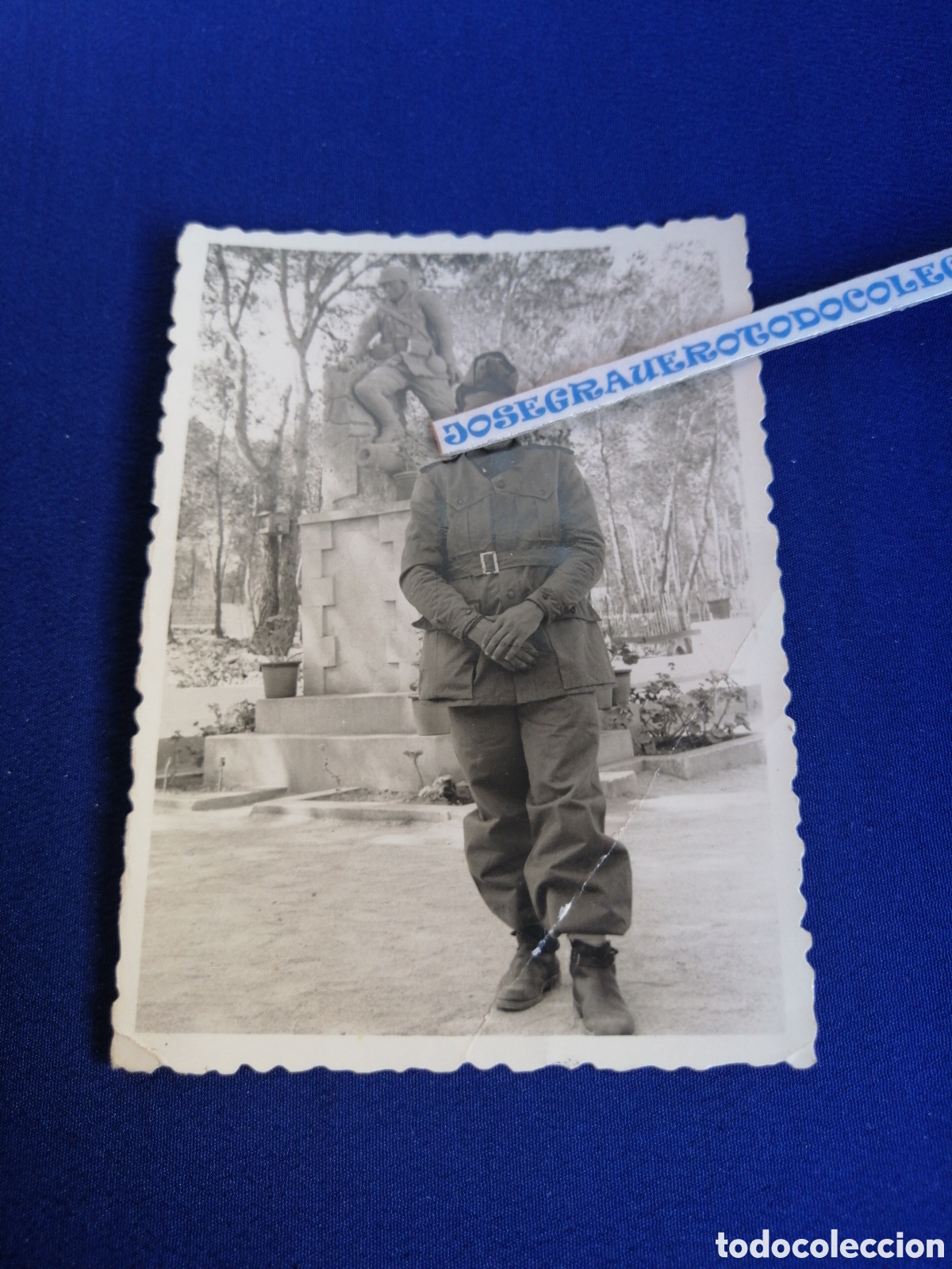 Militaria: SOLDADO EJ&Eacute;RCITO FOTOGRAF&Iacute;A ANTIGUA