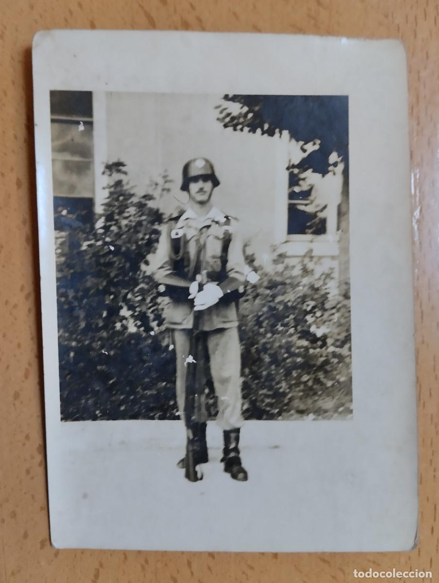 Militaria: FOTO MILITAR 10,4X7,4CM