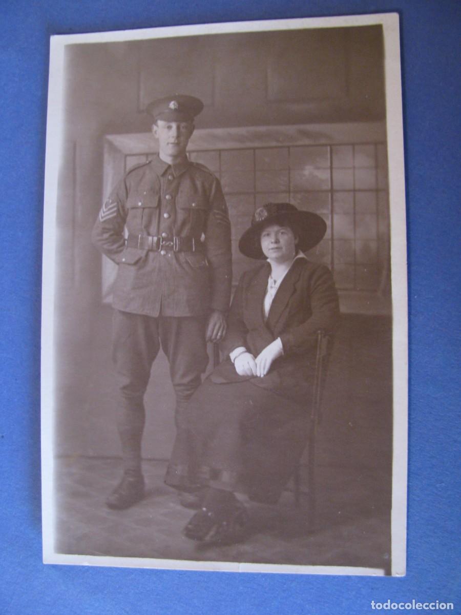 Militaria: ANTIGUA FOTO DE UN MILITAR. REINO UNIDO.