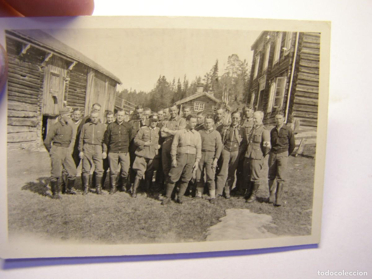 Militaria: Fotograf&iacute;a de soldados alemanes, II Guerra Mundial.