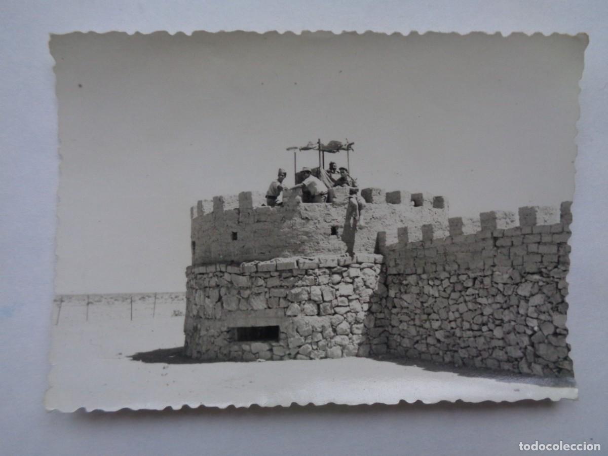 Militaria: LA LEGION : FOTO DE LEGIONARIOS EN UN FUERTE EN L SAHARA