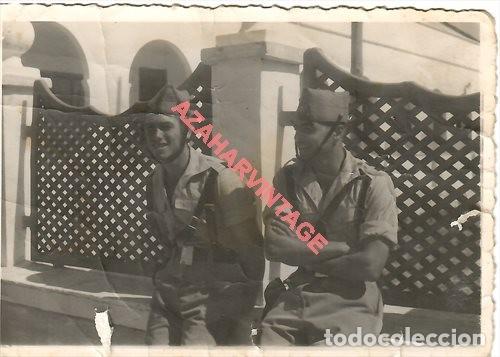 Militaria: ANTIGUA FOTOGRAFIA, LEGIONARIOS DEL TERCIO DUQUE DE ALBA, 10X7 CMS