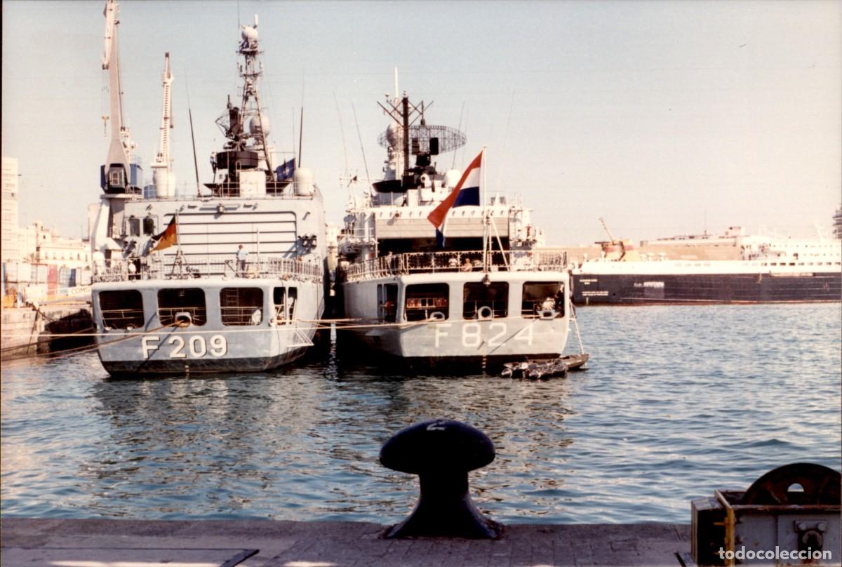 Militaria: 1988 / 1989 - MANIOBRAS DE LA OTAN / NATO CONJUNTAS EN LA BAHIA DE CADIZ