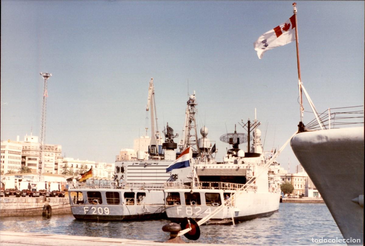 Militaria: 1988 / 1989 - MANIOBRAS DE LA OTAN / NATO CONJUNTAS EN LA BAHIA DE CADIZ
