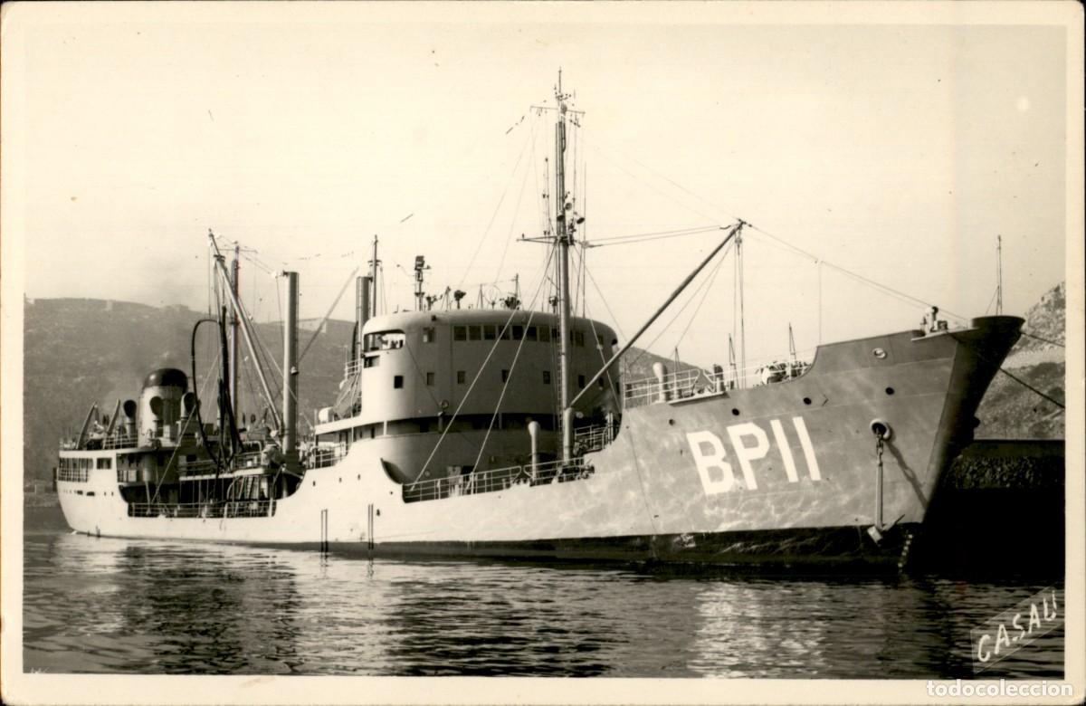 Military Antiques: BP11 Petrolero Teide Armada Espa&ntilde;ola de guerra FOTOGRAFIA HISTORICA ORIGINAL CASAU CARTAGENA