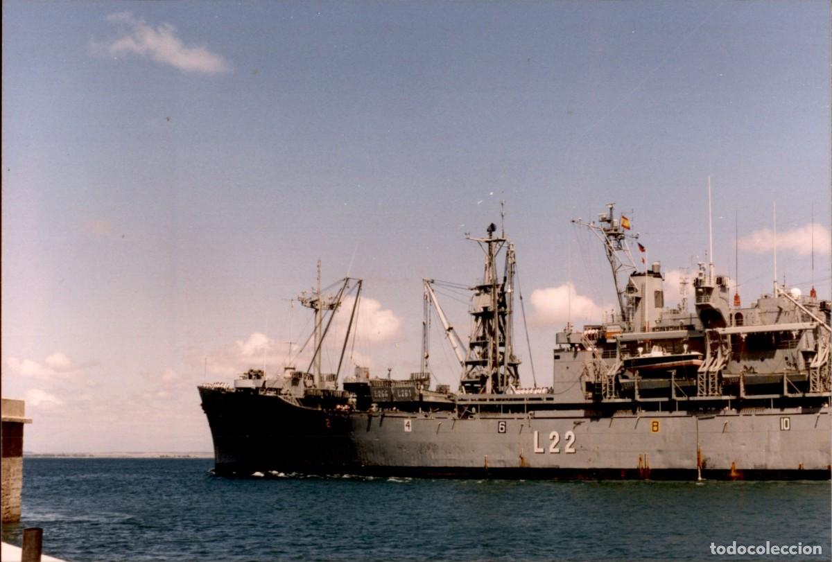 Militaria: L22 Aragon - Maniobras de la Armada Espa&ntilde;ola de guerra en el Golfo de Cadiz - A&ntilde;os 80