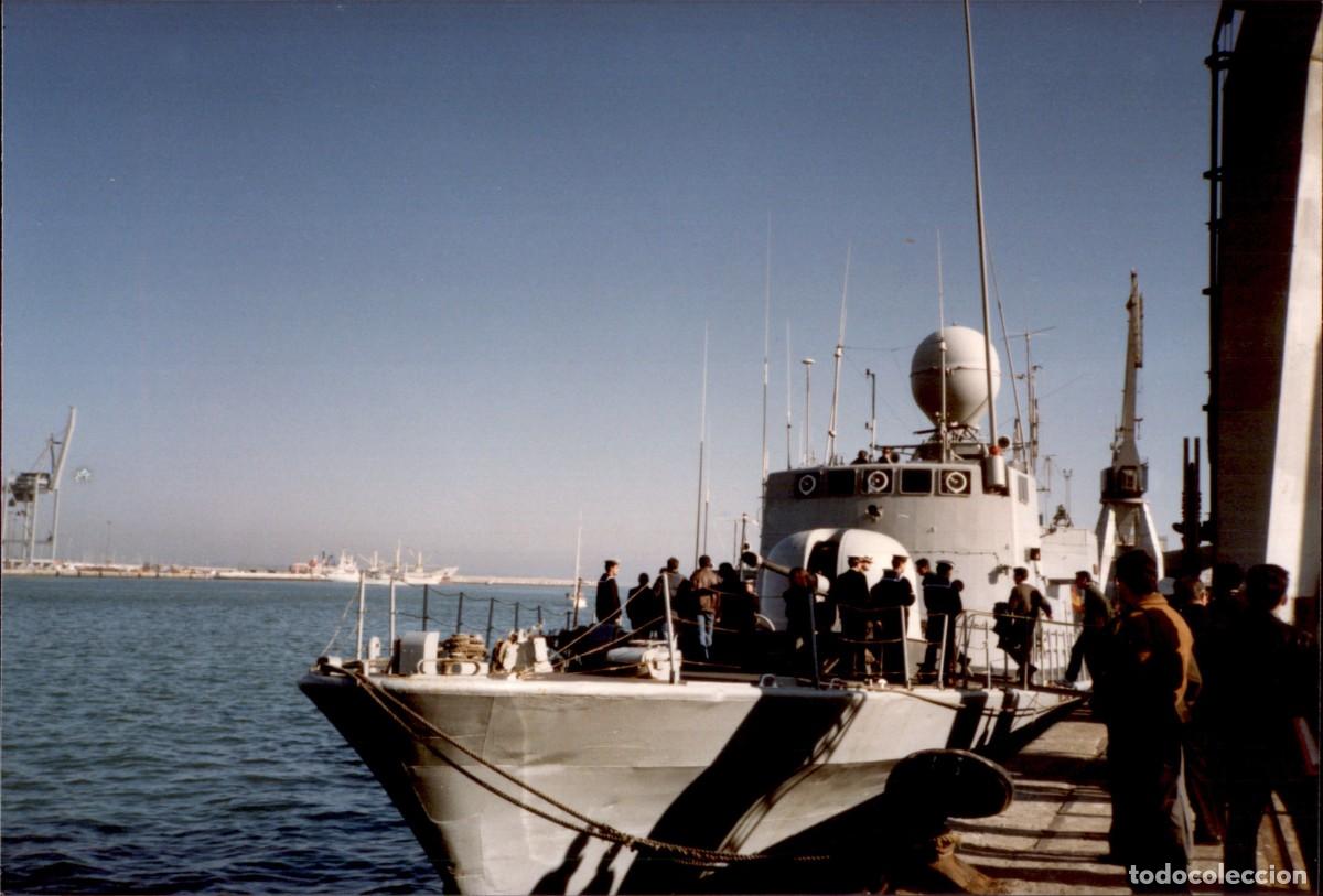 Militaria: P05 Patrullero Bonifaz - Maniobras de la Armada Espa&ntilde;ola de guerra en el Golfo de Cadiz - A&ntilde;os 80
