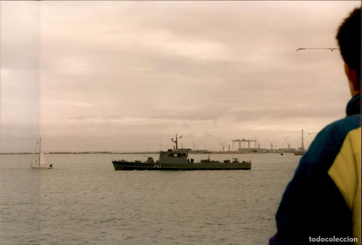 Militaria: P41 Accion maritima Meteoro Maniobras de la Armada Espa&ntilde;ola de guerra en el Golfo de Cadiz A&ntilde;os 80
