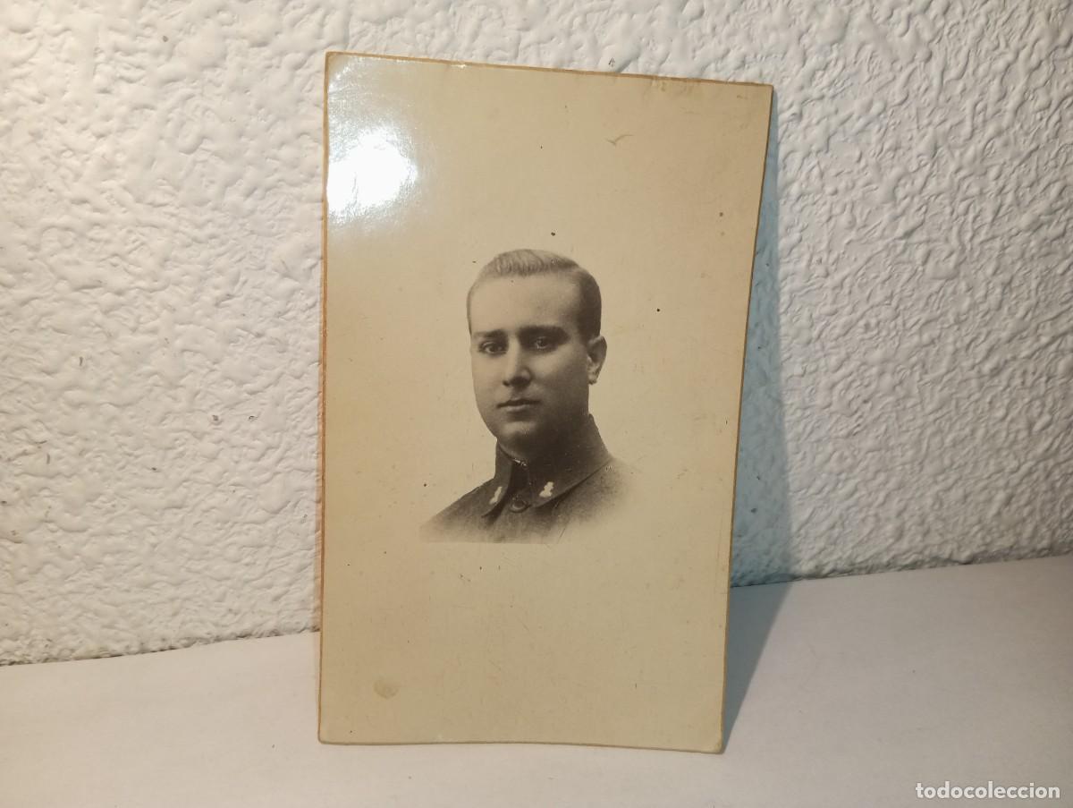 Militaria: ANTIGUA FOTOGRAFIA RETRATO MILITAR DEL CUERPO DE INGENIEROS A&Ntilde;OS 30