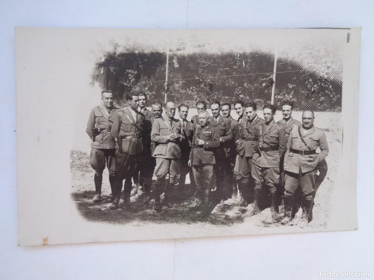 Militaria: GUERRA DE AFRICA : FOTO DE OFICIALES , ENTRE ELLOS EL JOVEN GARCIA PALLASAR, FUTURO GENERAL