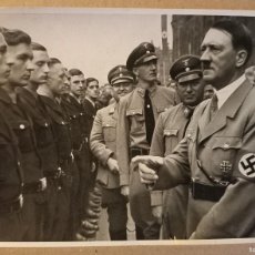 Militaria: FOTO CROMO ADOLF HITLER EN NUREMBERG 1935 (III REICH HITLER- NAZI- ALEMANIA) WWII
