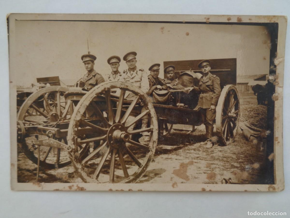 Military Antiques: FOTO DE ARMON DE ARTILLERIA CON MILITARES RUMANOS , 1937 . EJERCITO DE RUMANIA