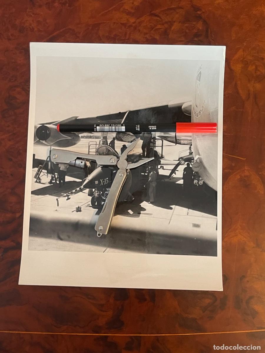 Militaria: 1966 AVION B-52 PORTA AVION X-15 COMBATE AVI&Oacute;N FOTO ANTIGUA ORIGINAL ARCHIVO