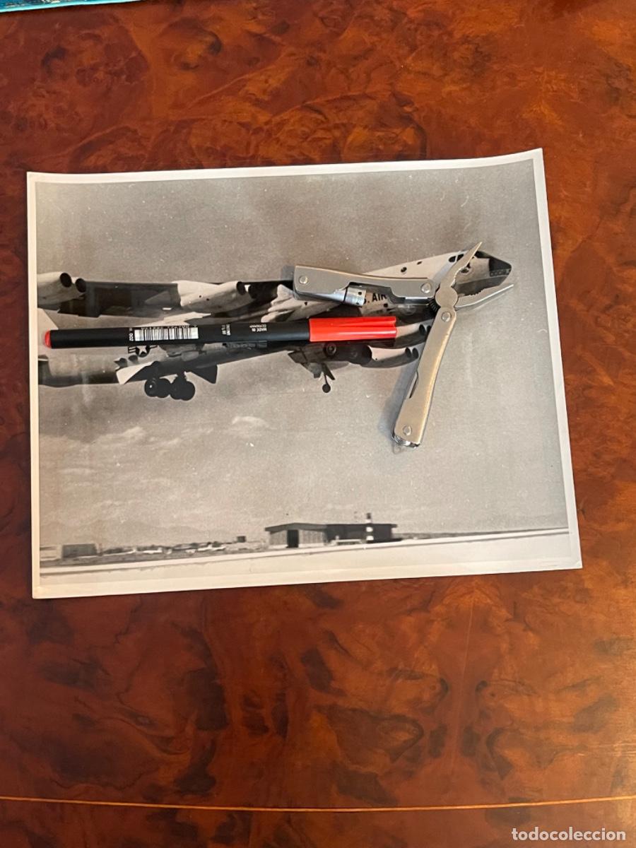 Militaria: 1966 AVION B-52 PORTA AVION X-15 COMBATE AVI&Oacute;N FOTO ANTIGUA ORIGINAL DE ARCHIVO