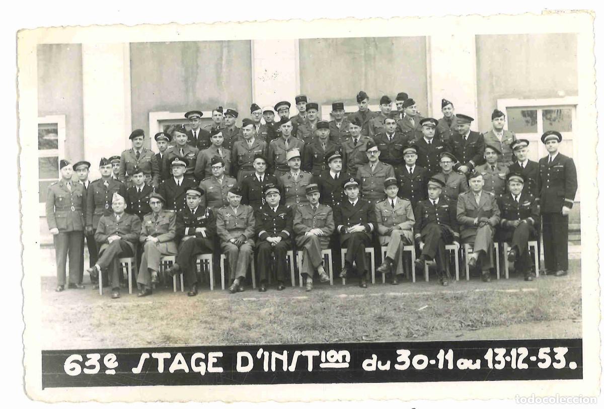 Military Antiques: Militares franceses. Stage d'instruction. 1953