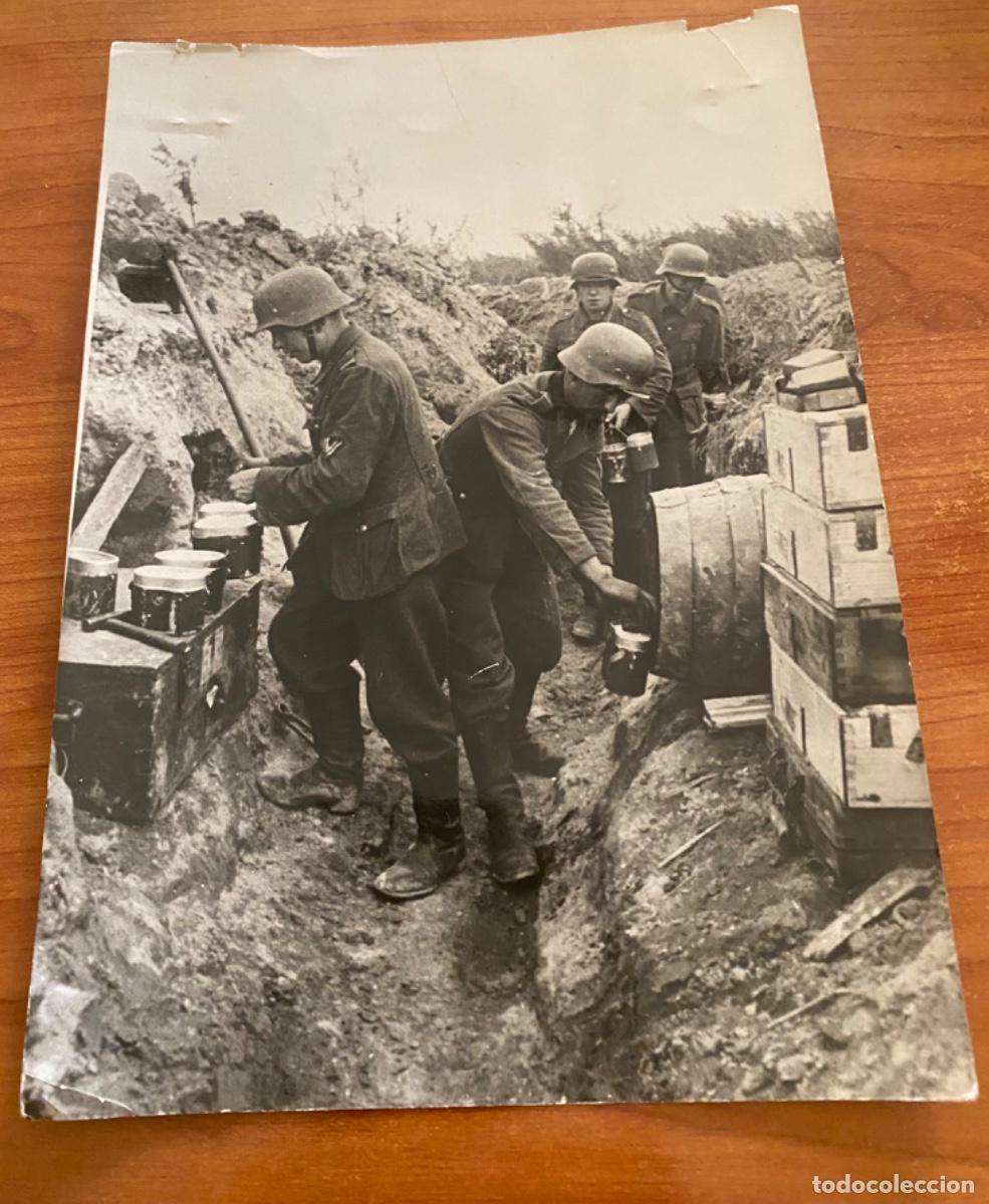 Military Antiques: Fotograf&iacute;a agencia de prensa soldados alemanes frente del este