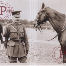 Militaria: HORSE SHOW BEHIND THE LINE. GEN. SIR H. HORNE . 21.5X16.5CM BRITISH ROYAL FAMILY. BRITISH WESTERN FR