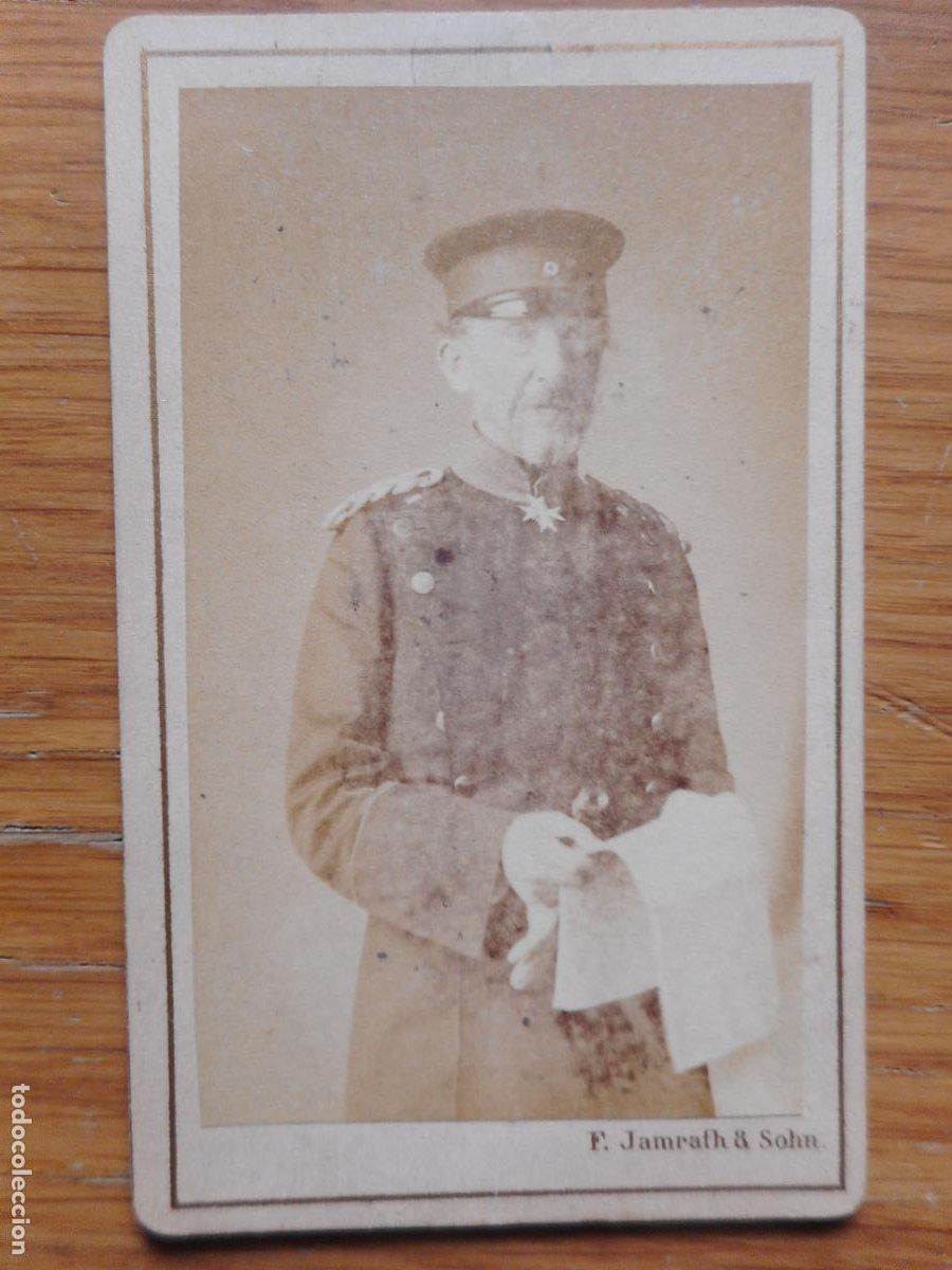 Militaria: LEONHARD GRAF VON BLUMENTHAL. MARISCAL CAMPO PRUSIA. PRUSSIAN GENERAL. PHOTO JAMRATH & SON BERLIN