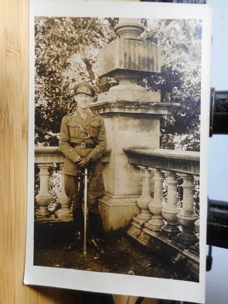 Militaria: ANTIGUA FOTOGRAFIA DE MILITAR CON SABLE SIN IDENTIFICAR